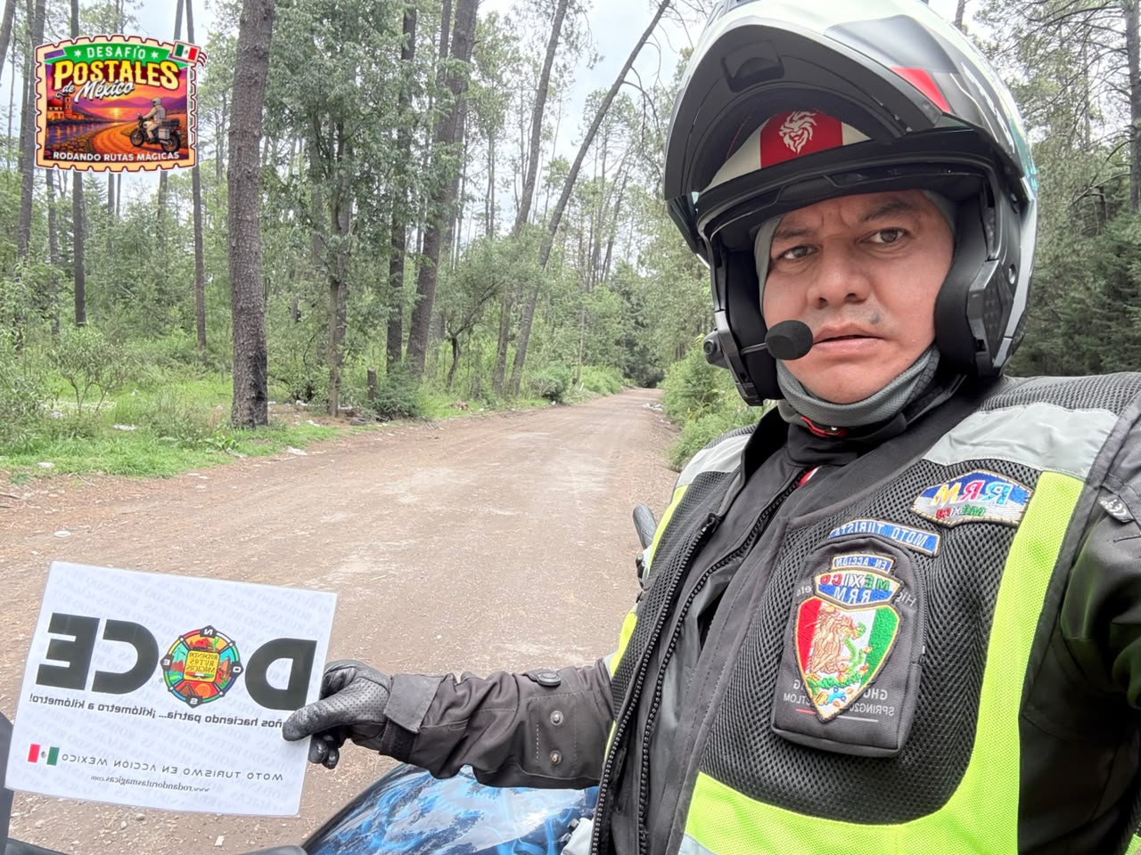 Camino al Mapa del Nevado de Toluca