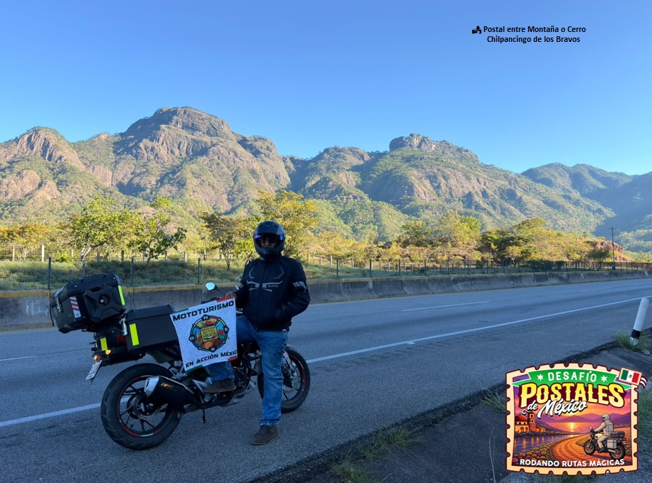 Postal entre Montaña o Cerro