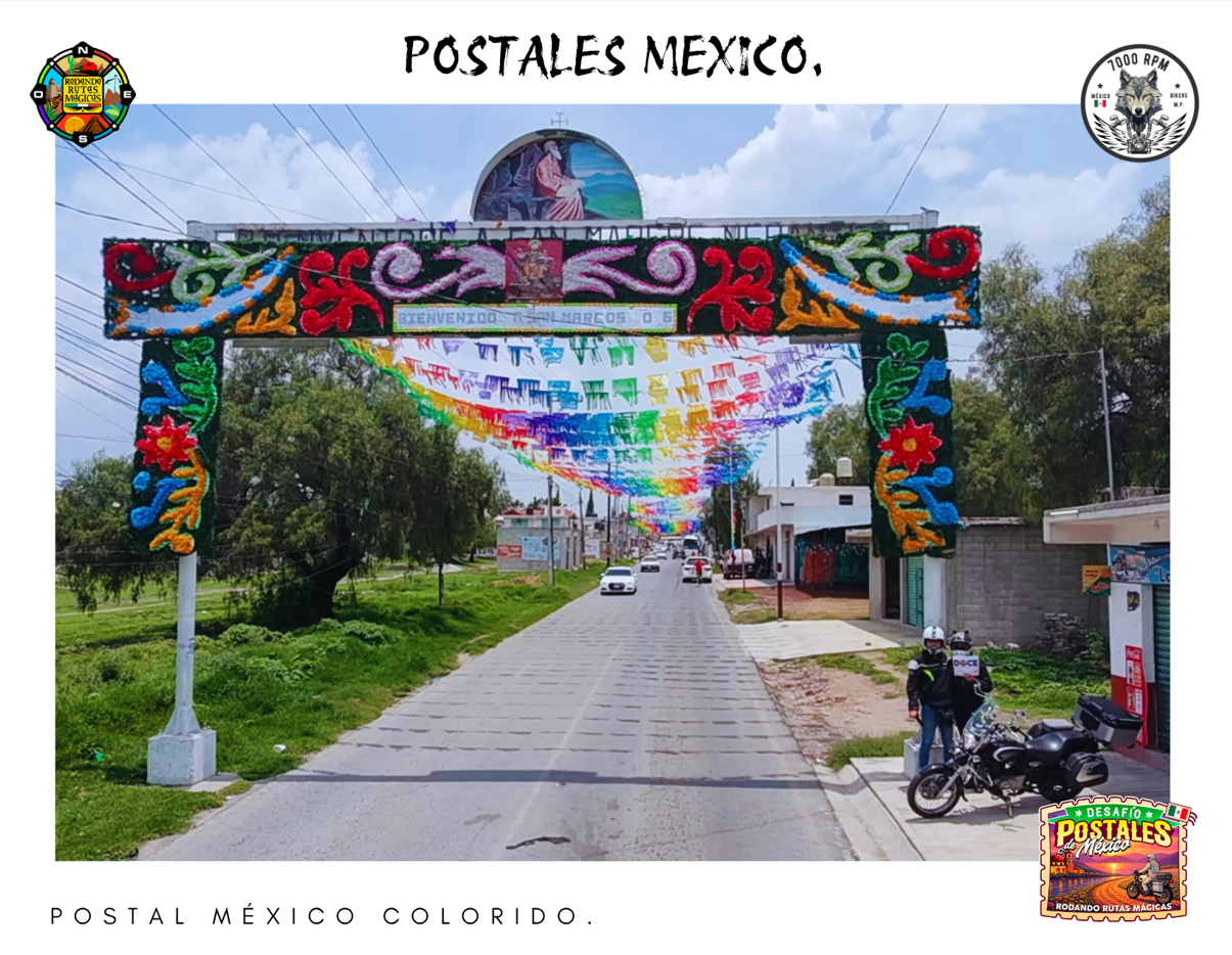 Postal Mexico Colorido.