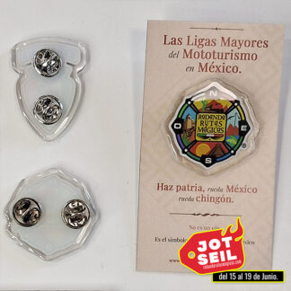 Pin logo RRM acrílico