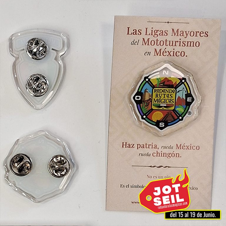 Pin logo RRM acrílico