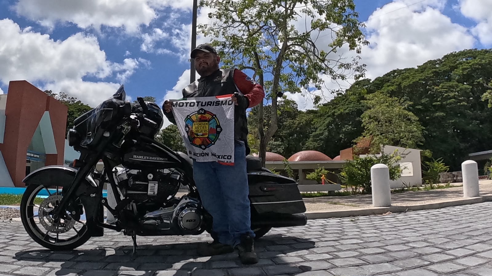 Zona Arqueológica en Comalcalco, Tabasco