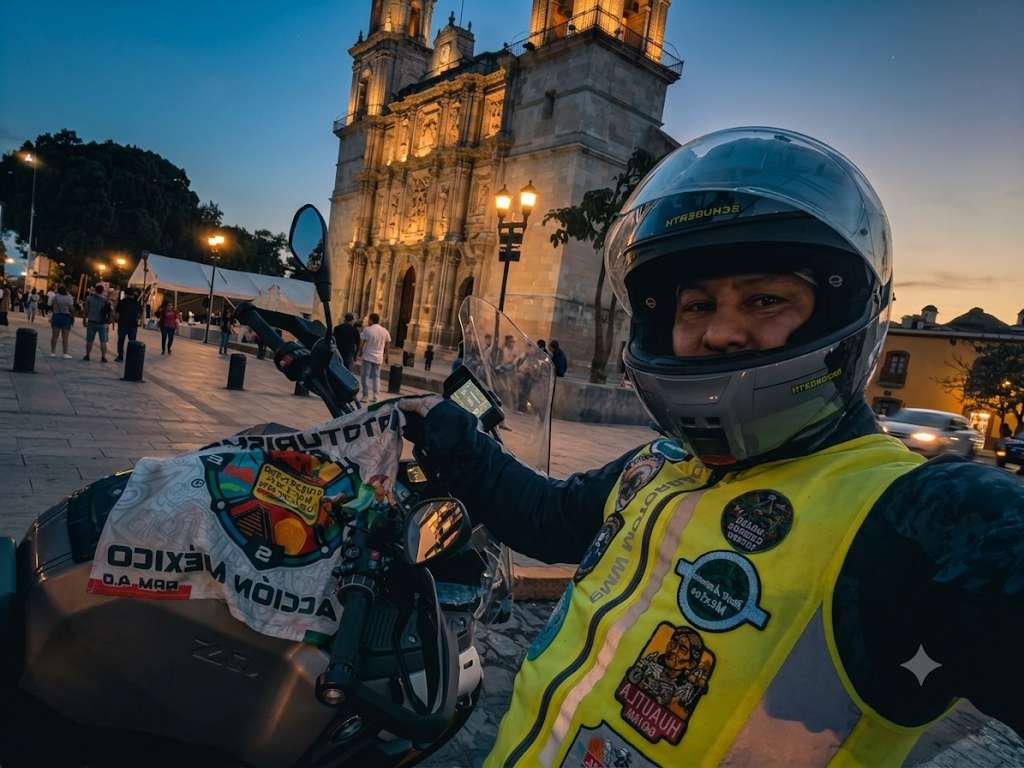 postal nocturna zocalo oaxaca