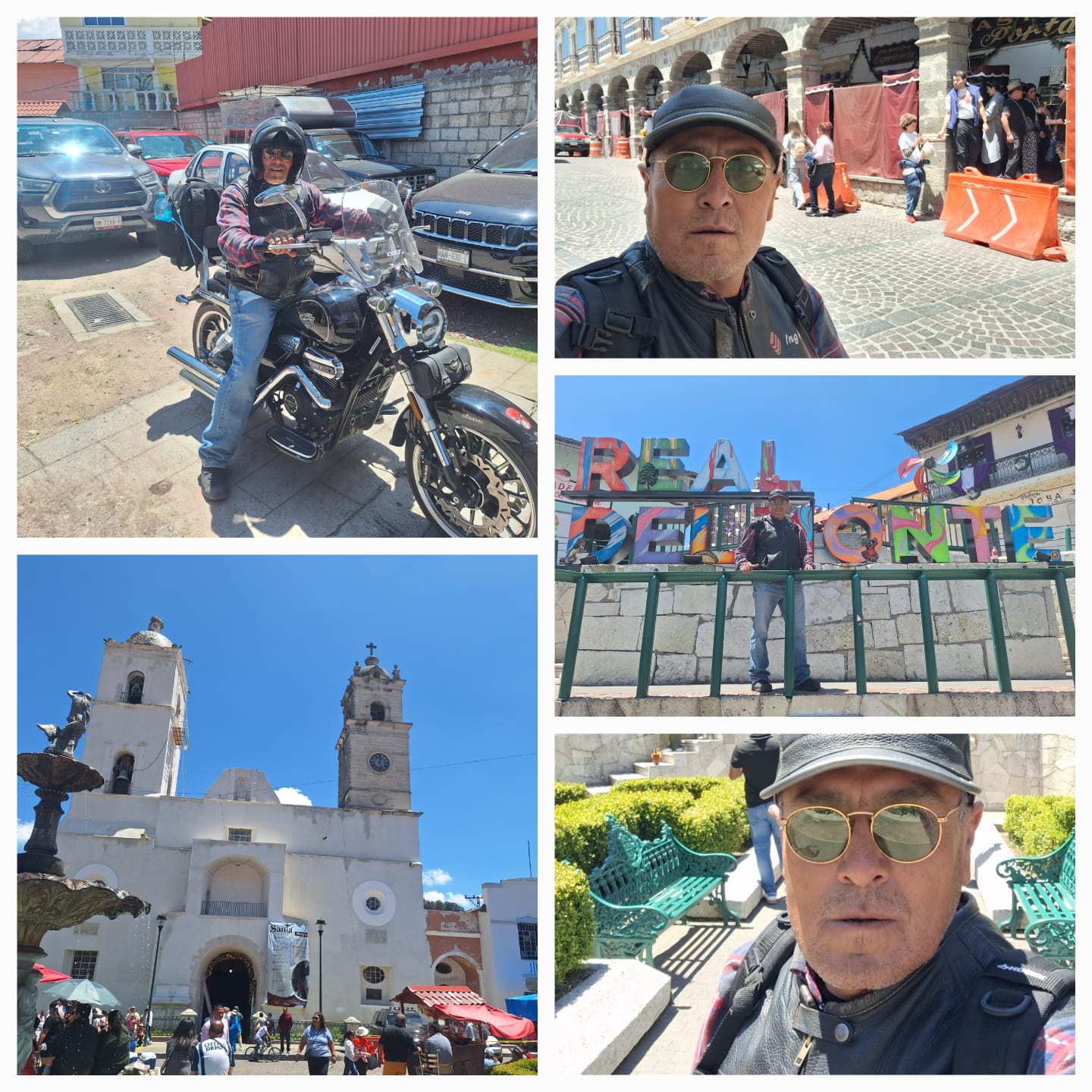 Rodando a Real del Monte antes de RRM